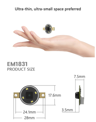 A EM1831 Access Control IC Card Reader RFID Lift Controller 2D QR Engine Elevator Board Barcode Scanner