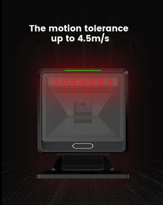 Hands-Free with Automatic Image Sensing Omnidirectional 2D Barcode Scanner | USB Wired QR Reader