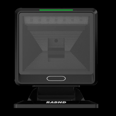 1D 2D QR Automatic Omnidirectional Desktop  Hands-Free USB Wired Barcode Scanner for Retail Store Pos Warehouse Supermarket