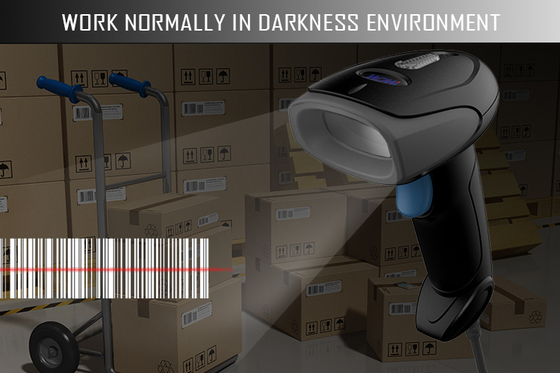 Factory Barcode Reader Portable Manual Scanners 1d 2d Wired Handheld USB Barcode Scanner for Inventory