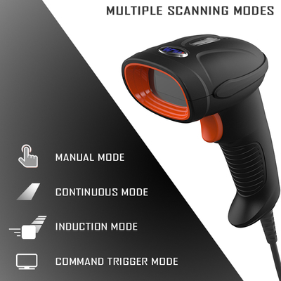 A SD5230  QR Reader bar Code Usb Scanner Reader Ccd  Rs232 1d 2d  Wired Handheld Barcode Scanner for Warehouse