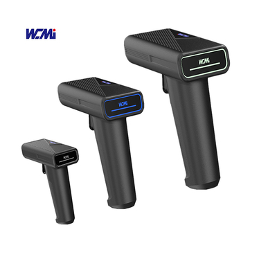 A HS9130 Alipay Finger Portable Engine Handheld 2D  bar Code Scanner Usb Wireless Barcode Reader