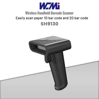 A HS9130 Alipay Finger Portable Engine Handheld 2D  bar Code Scanner Usb Wireless Barcode Reader