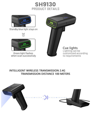 A 1D 2D Cmos Handheld Barcode Scanner Android Wireless  bar Code Reader