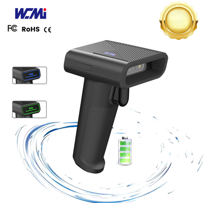 A Factory Handheld Wireless 2d Barcode Scanners With Stand Free Hand    Passport MRZ Code Wireless Scanner