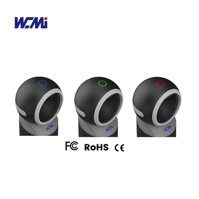 WCMI 1d&2d Hands Free Bar Code Cord Scanner High Speed Barcode Reader Desktop QR 2d  Scanner Work With Printer