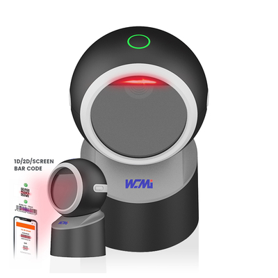 Warehouse, Supermarket, Bookstore, POS  USB Wired Barcode Scanner | Desktop Hands-Free