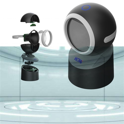 Warehouse, Supermarket, Bookstore, POS  USB Wired Barcode Scanner | Desktop Hands-Free