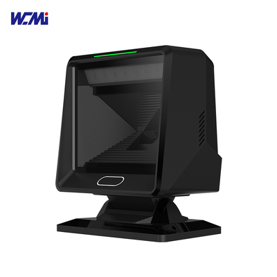 Good Quality QR Code Reader Desktop Barcode Scanner with HID Keyboard USB Virtual Serial Port for Supermarket
