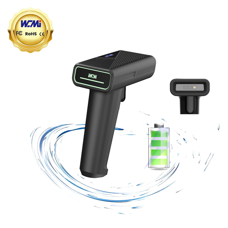 Portable Wireless Qr Code Reader 2D Bar Code Scanners Automatic Manumal Scanning Machine for Alipay Passport Reader