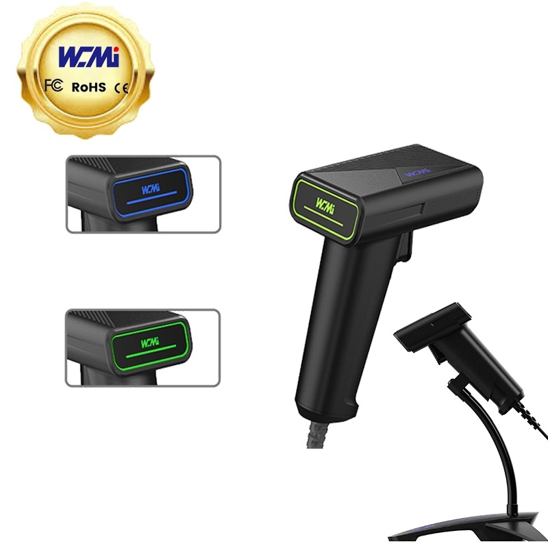 A Auto Scan 1d Scanner Handheld 2D QR Scanner Small Paper Film Reader Alipay Barcode Scanner
